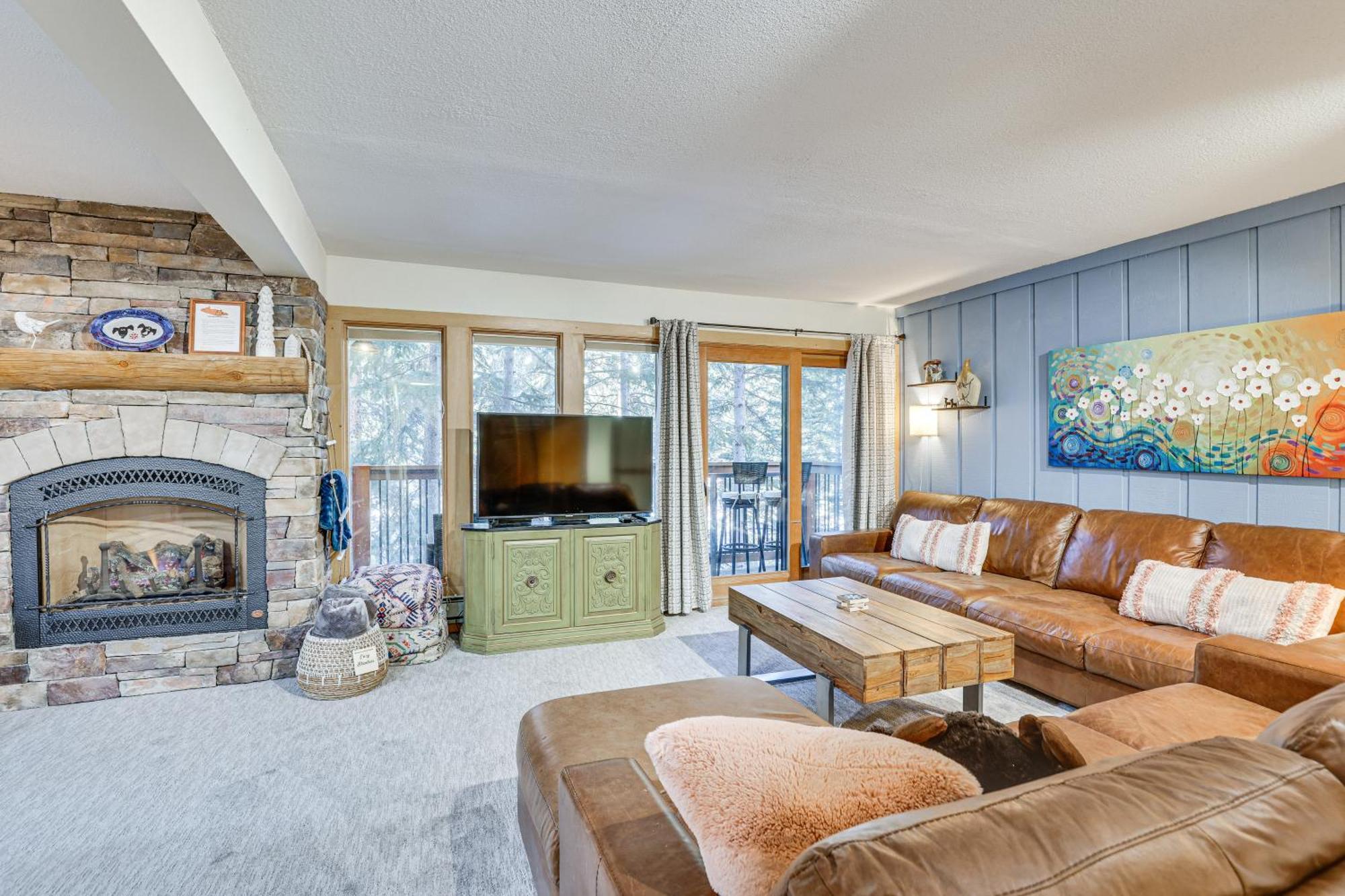 Snowdogs Breck Condo With Fireplace Walk To Lifts Breckenridge Dış mekan fotoğraf