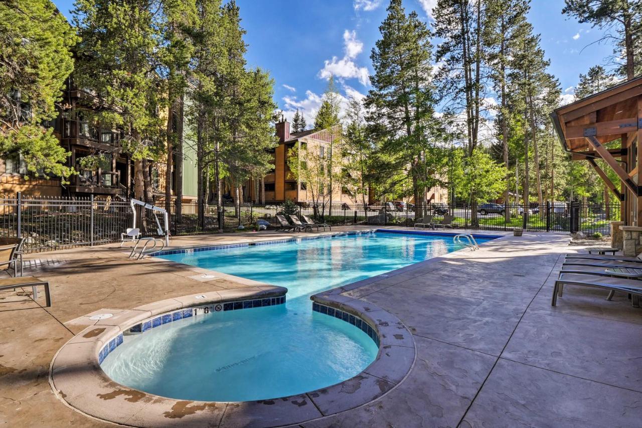Snowdogs Breck Condo With Fireplace Walk To Lifts Breckenridge Dış mekan fotoğraf